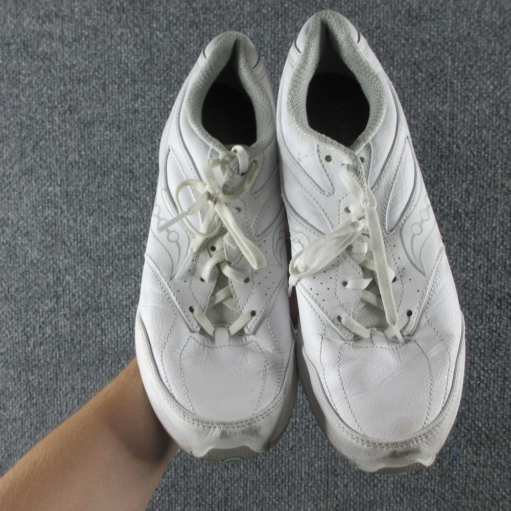 Saucony Integrity Walker 3 Shoes Womens Size 10 White Leather Athletic S50204-1